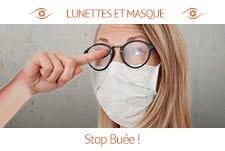 Port du masque de protaction contre la COVID-19 et de lunettes, améliorer le confort